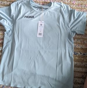 Hoka short sleeve running top
